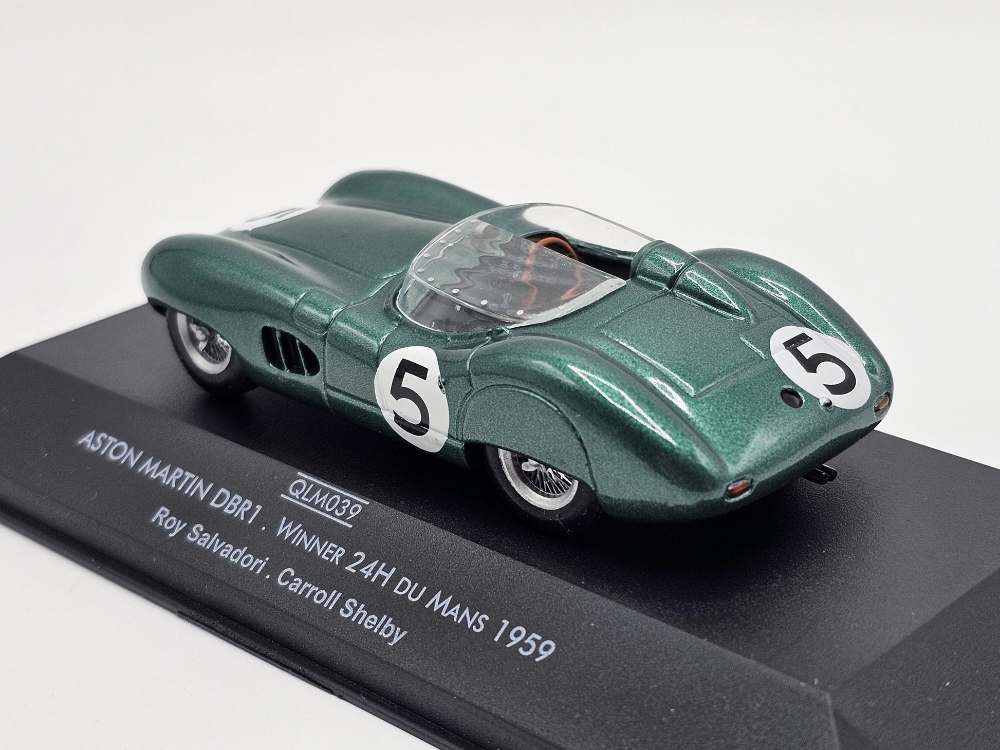 1/43 1959 Aston Martin DBR1 - Salvadori / Shelby - Quartzo