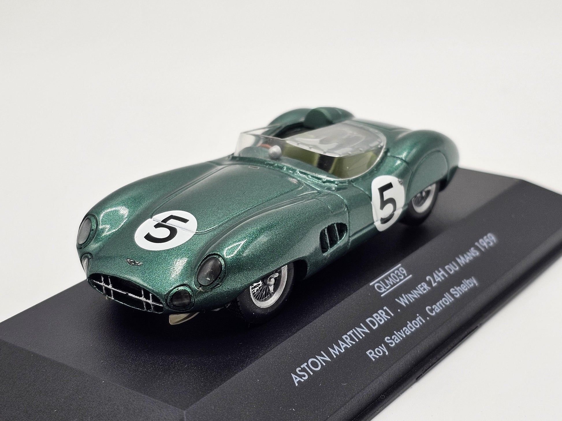 1/43 1959 Aston Martin DBR1 - Salvadori / Shelby - Quartzo