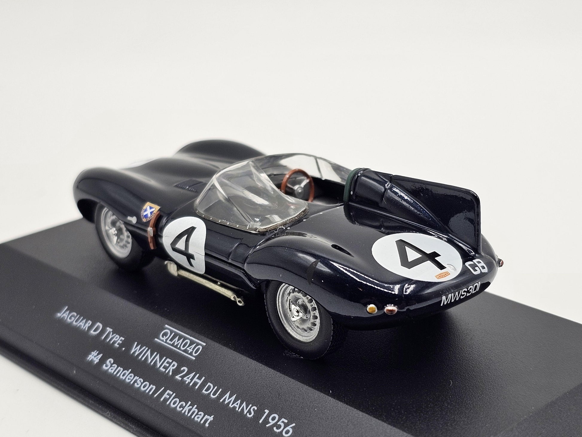 1/43 1956 Jaguar D-Type - Sanderson / Flockhart - Quartzo