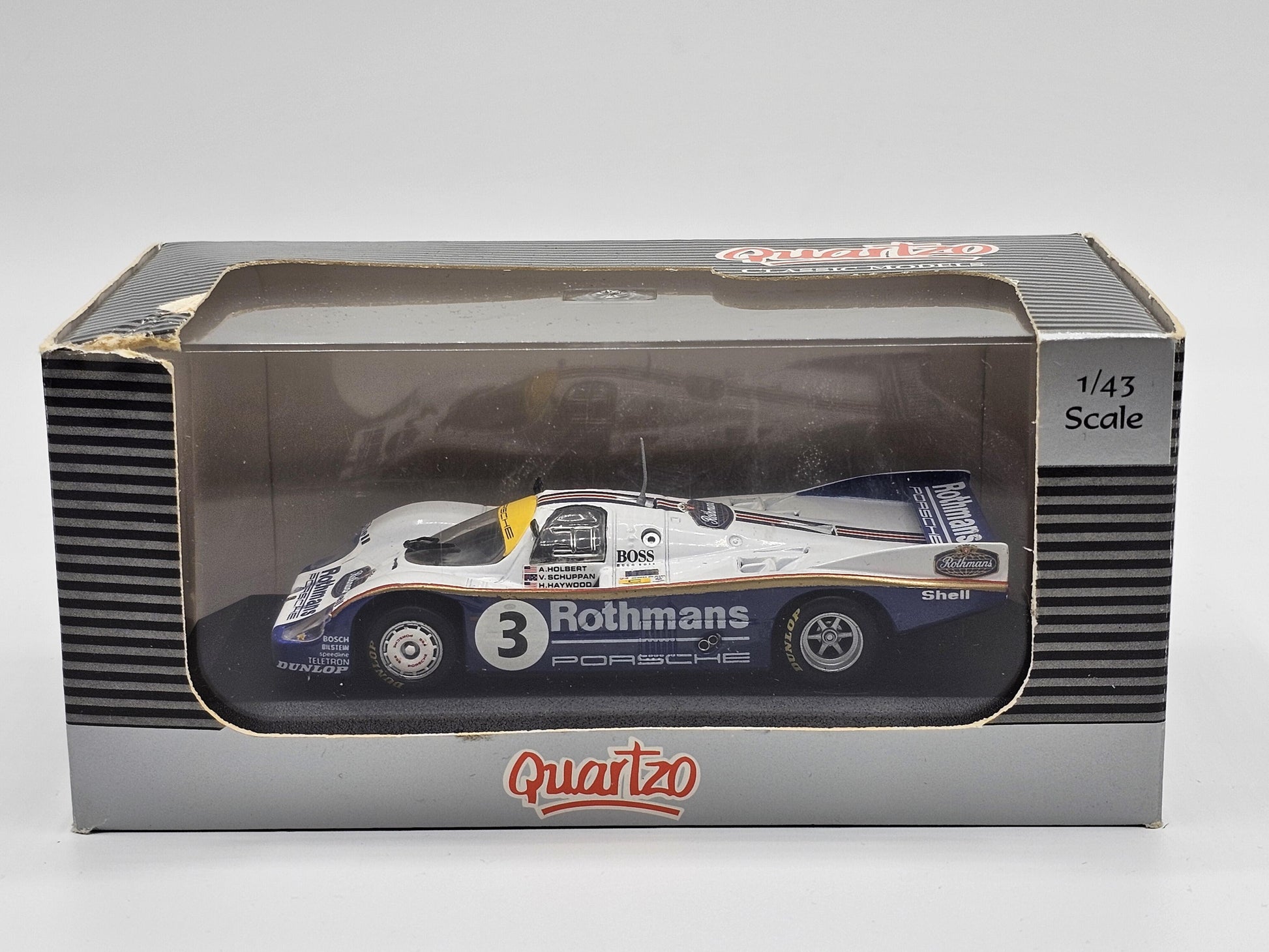 1/43 1983 Porsche 956 Long Tail "Rothmans" - Schuppan / Holbert / Haywood - Quartzo | Model Le Mans Car
