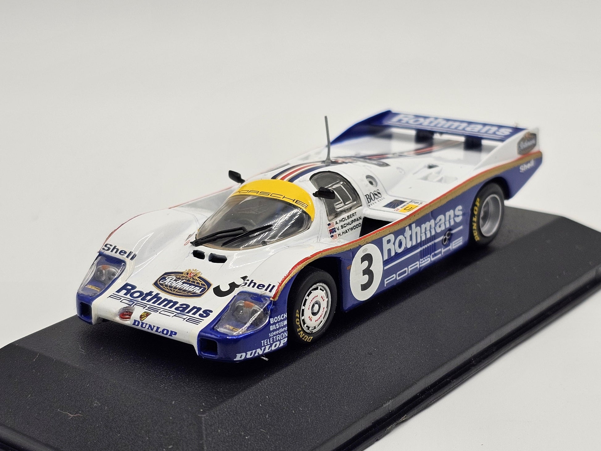 1/43 1983 Porsche 956 Long Tail "Rothmans" - Schuppan / Holbert / Haywood - Quartzo