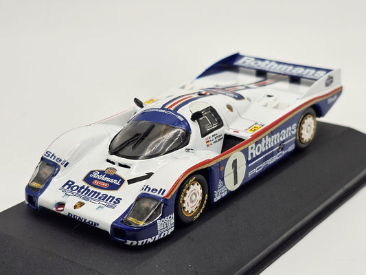 1/43 1986 Porsche 962 C Long Tail "Rothmans" - Bell / Holbert / Stuck - Quartzo