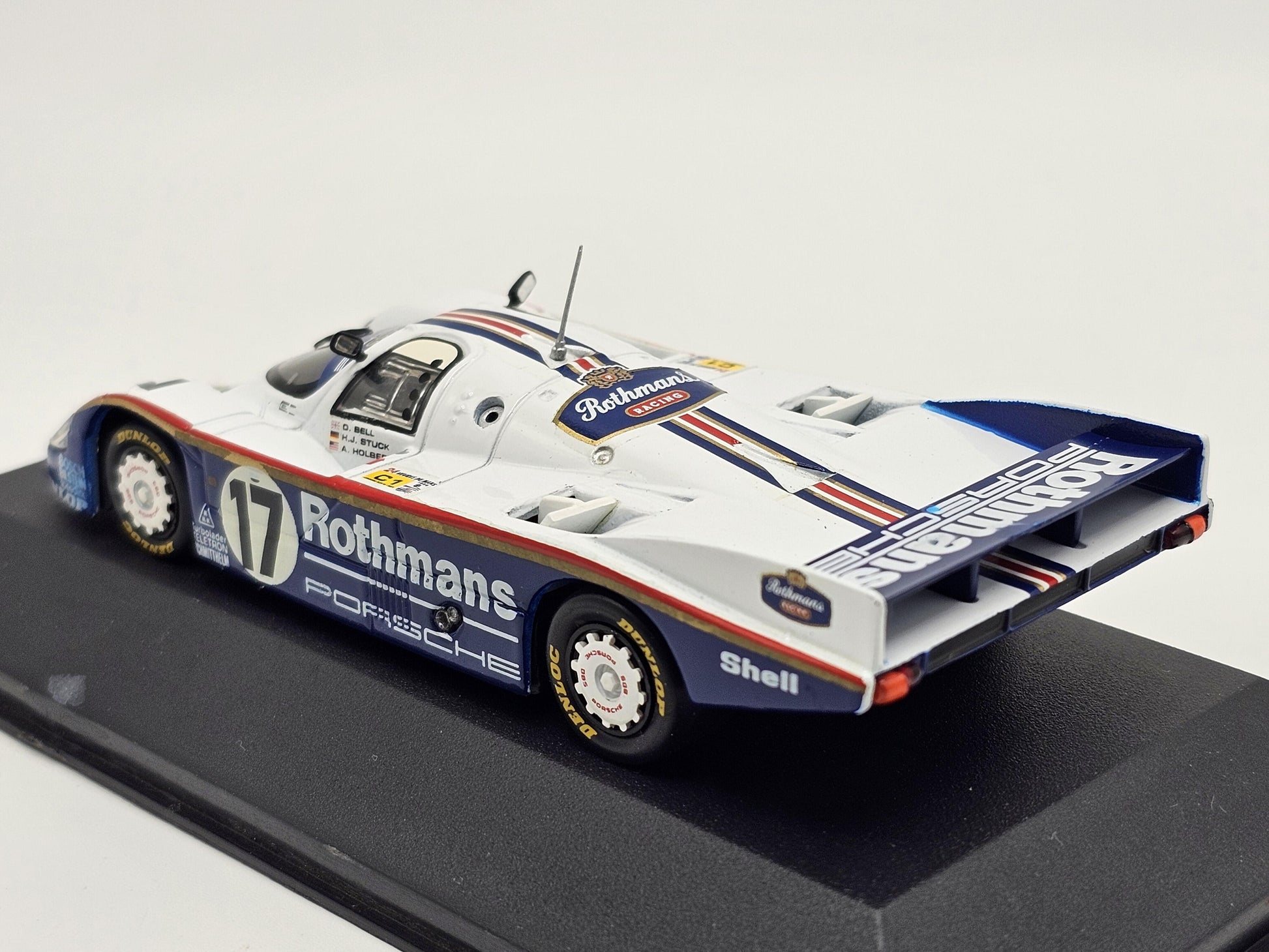 1/43 1987 Porsche 962 C Long Tail "Rothmans" - Bell / Stuck / Holbert - Quartzo