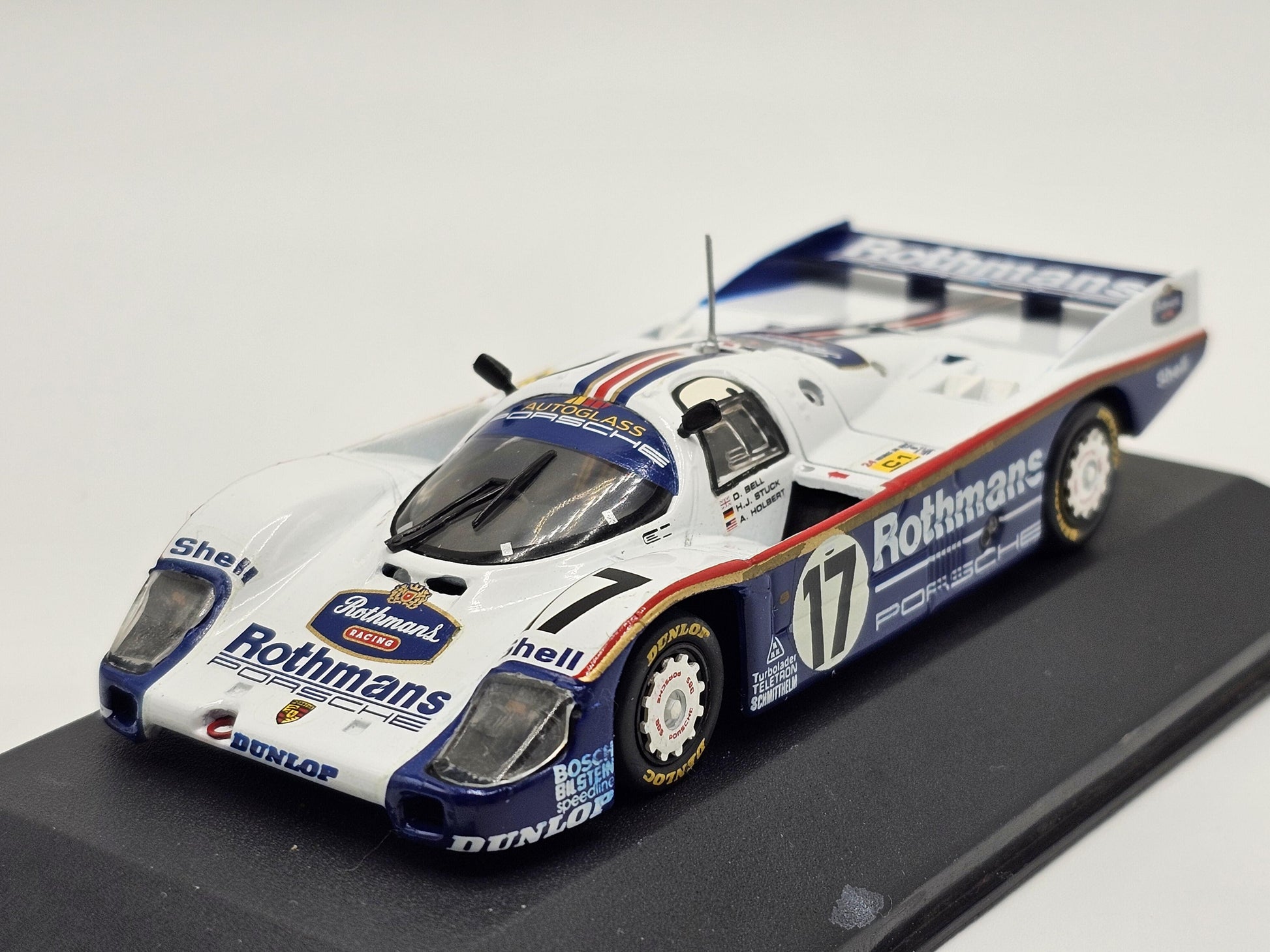 1/43 1987 Porsche 962 C Long Tail "Rothmans" - Bell / Stuck / Holbert - Quartzo