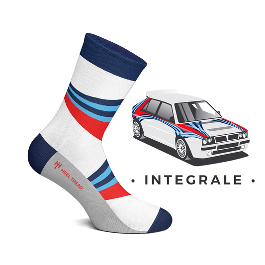 Heel Tread Socks - Lancia Delta Integrale