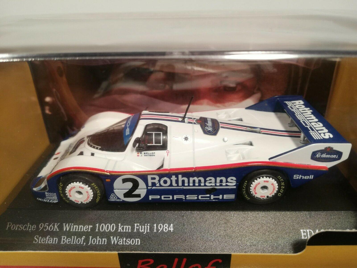 1/43 1984 Porsche 956 K #2 "Rothmans" - Fuji 1000km - Bellof / Watson - CMR