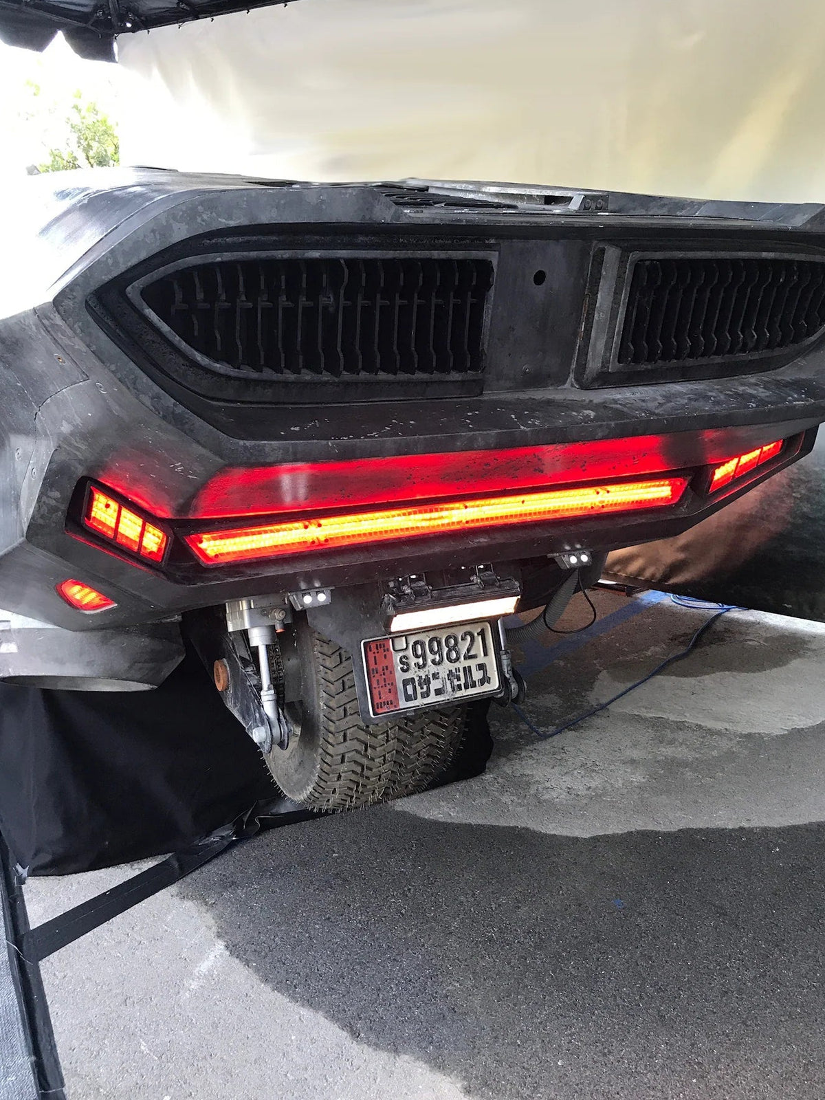 s99821 - Blade Runner 2049 - Officer K's Spinner | License Plate