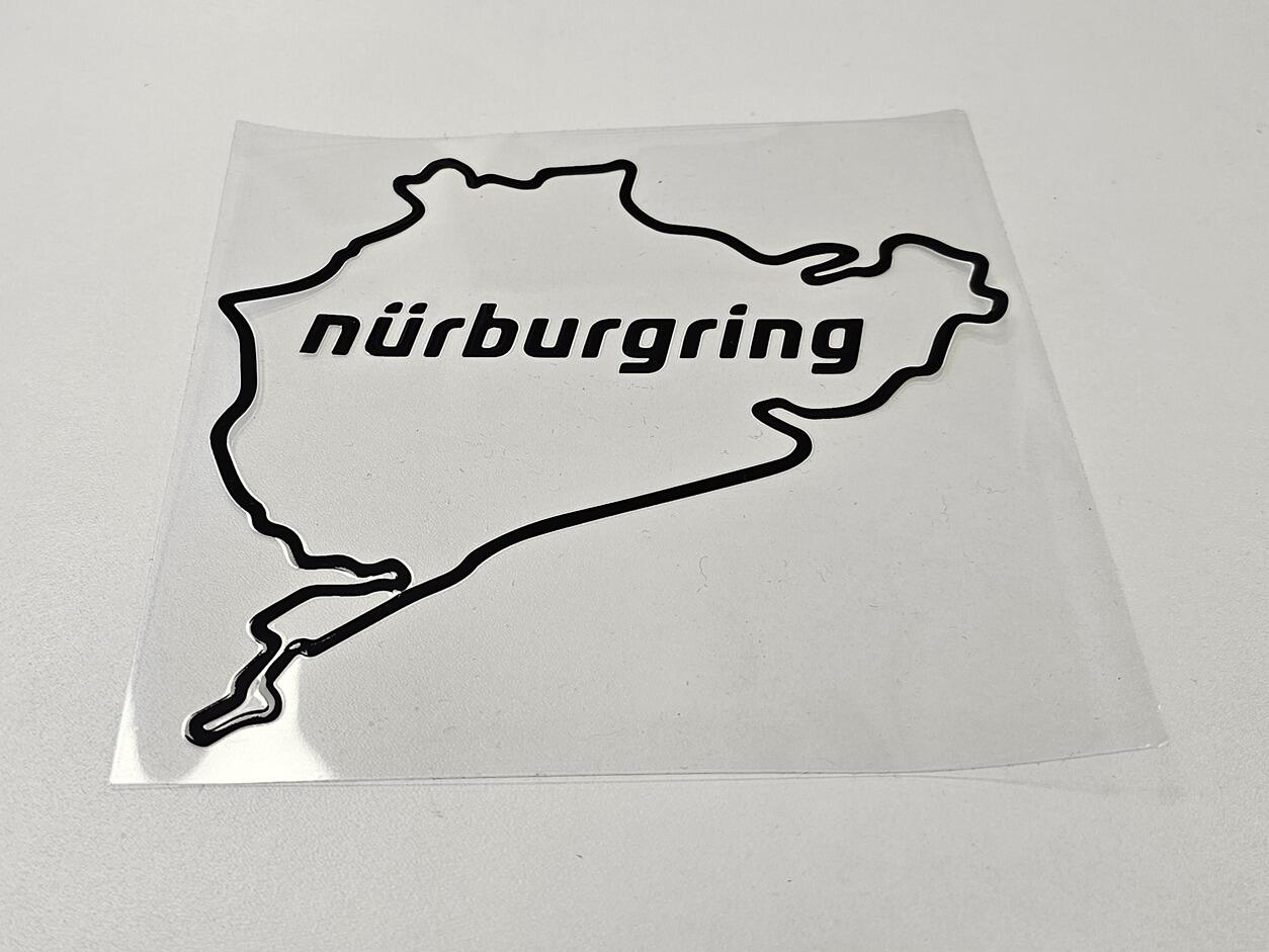 Nurburgring Race Track Outline Decal Sticker