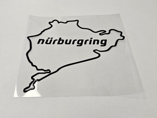 Nurburgring Race Track Outline Decal Sticker