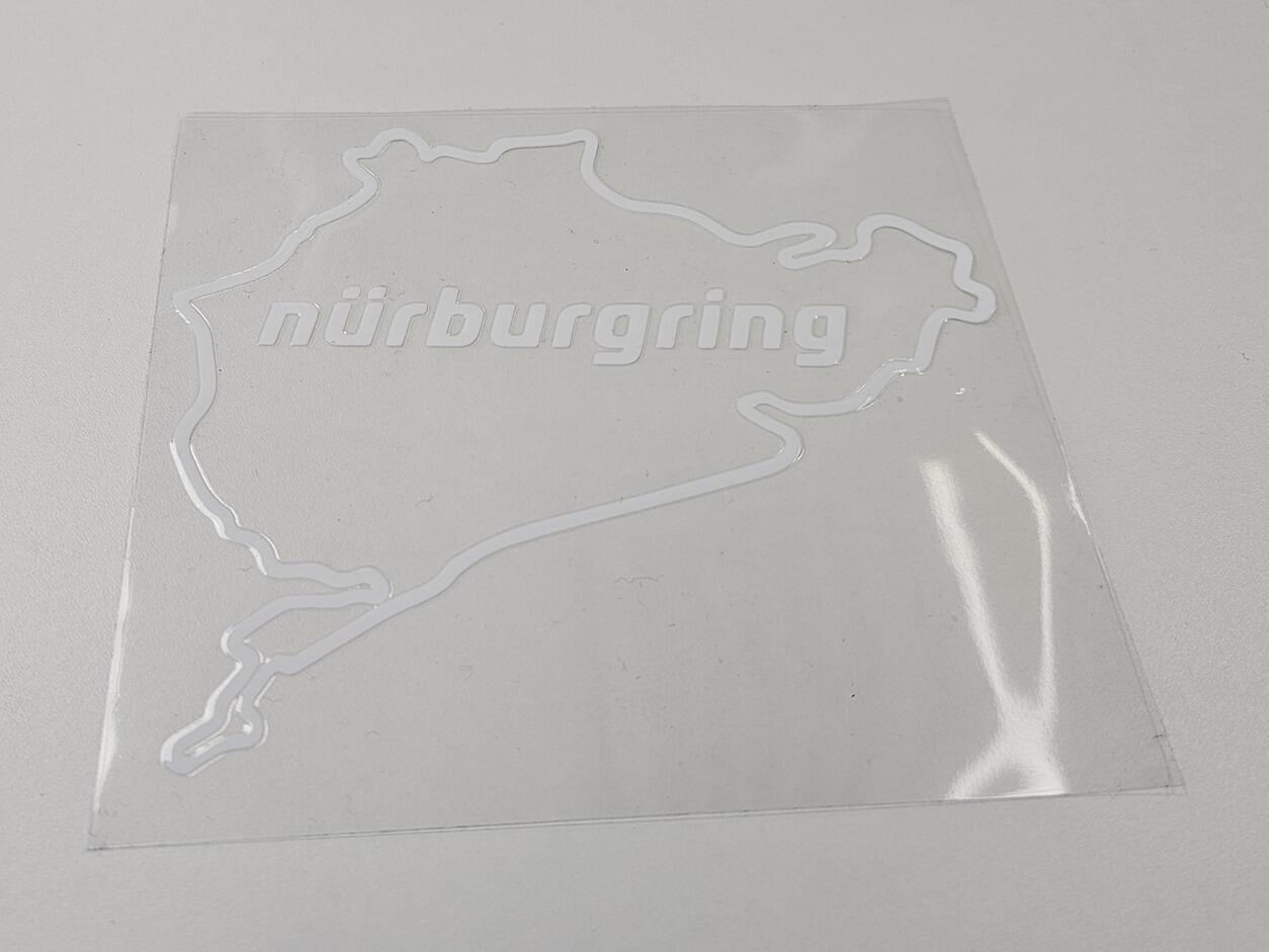 Nurburgring Race Track Outline Decal Sticker