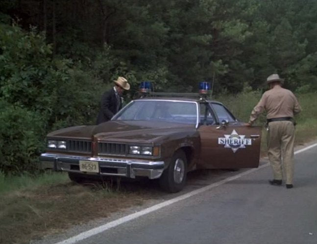 86 523 - Smokey & the Bandit - Sherrif Buford T. Justice's Pontiac LeMans | License Plate