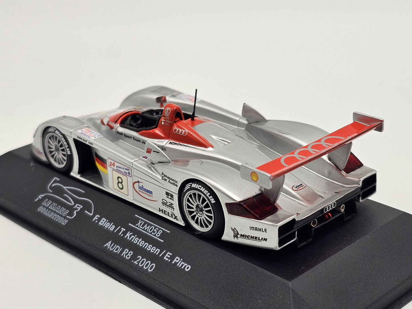 1/43 2000 Audi R8 - Biela / Ktristensen / Pirro - Onyx