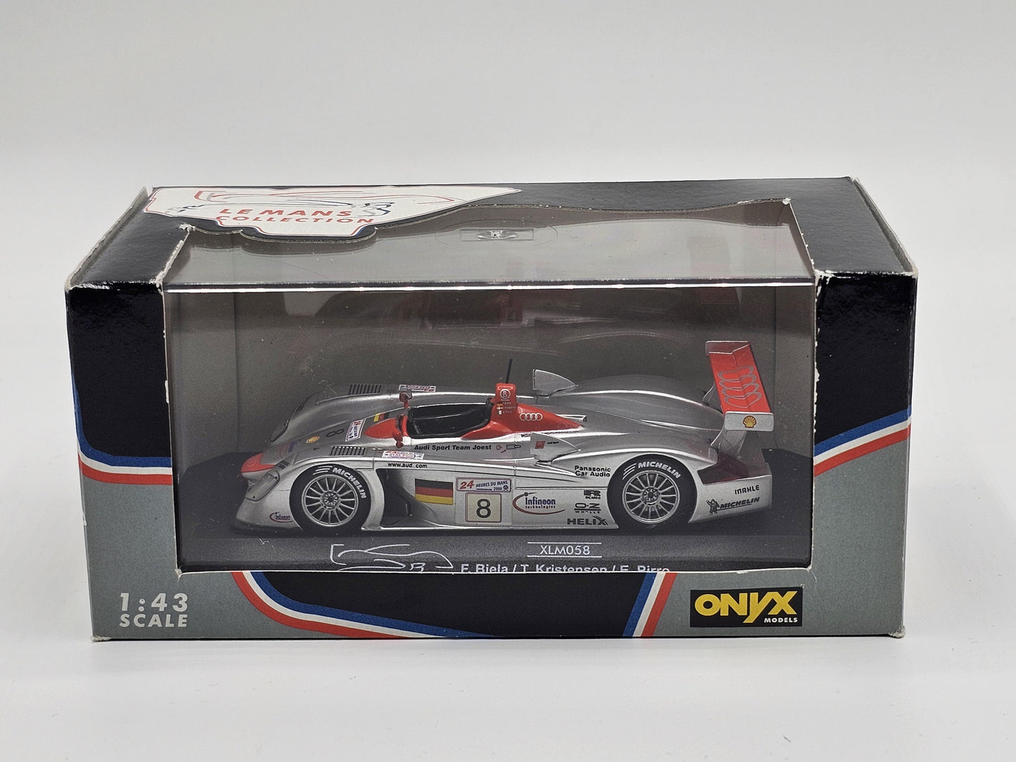 1/43 2000 Audi R8 - Biela / Ktristensen / Pirro - Onyx