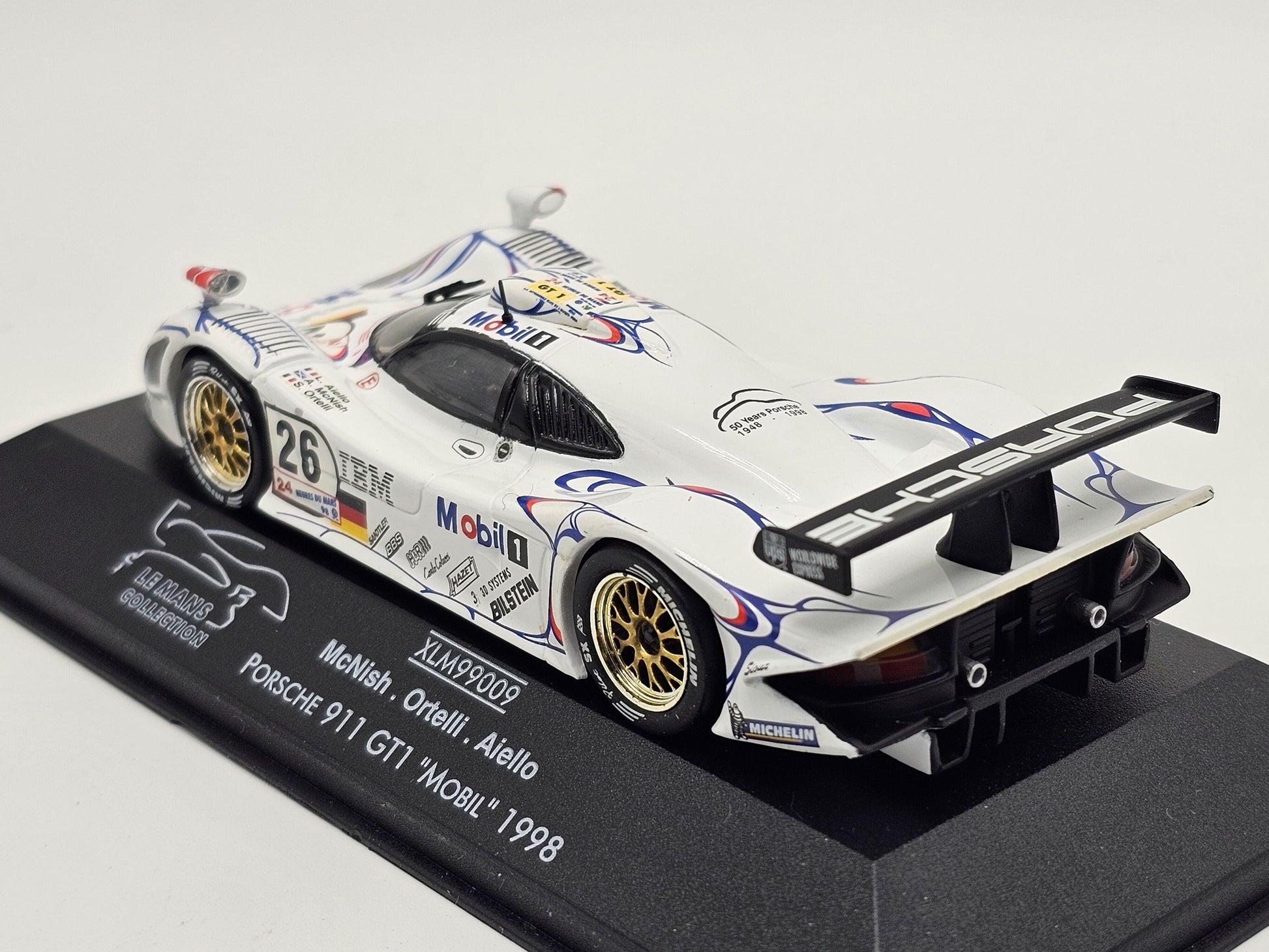 1/43 1998 Porsche 911 GT1 - McNish / Ortelli / Aiello - Onyx