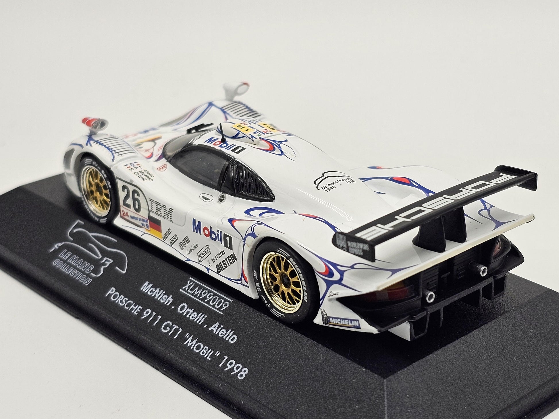 1/43 1998 Porsche 911 GT1 - McNish / Ortelli / Aiello - Onyx | Model Le Mans Car