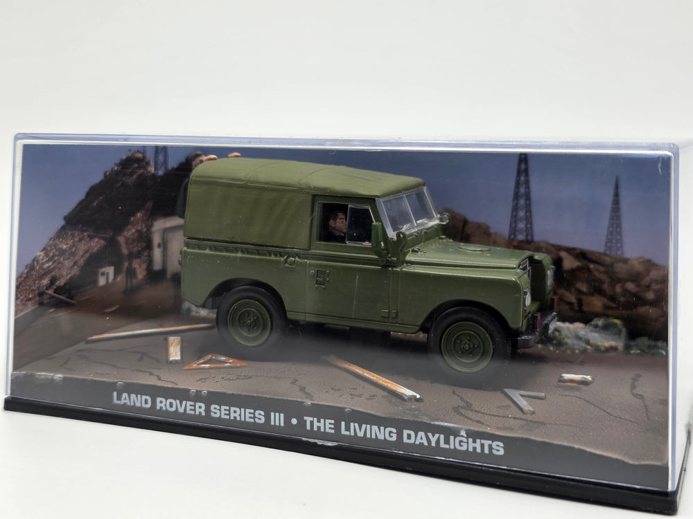 1/43 1986 Land Rover Series 3 - The Living Daylights / James Bond | Model Car