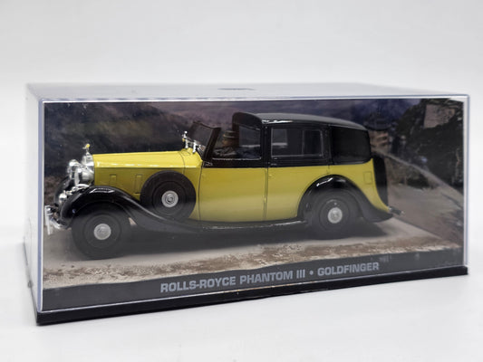 1/43 1937 Rolls-Royce Phantom III Sedanca de Ville - Goldfinger / James Bond