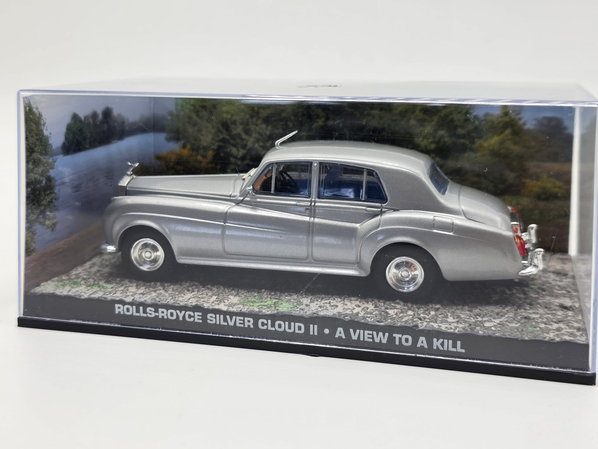 Maquette Hubley Rolls Royce Silver Cloud – 1/24 – Grise – Bon état, Boîte Incluse