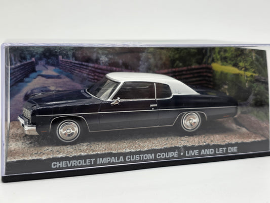1/43 1973 Chevrolet Impala Custom Coupe - Live and Let Die / James Bond | Model Car